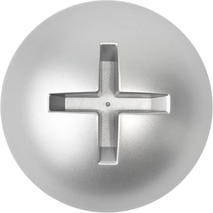 Qualy Screw Collection Wall Hook - Zilver
