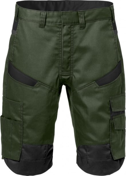 Fristads Korte Broek 2562 Stfp - Legergroen/zwart - C44