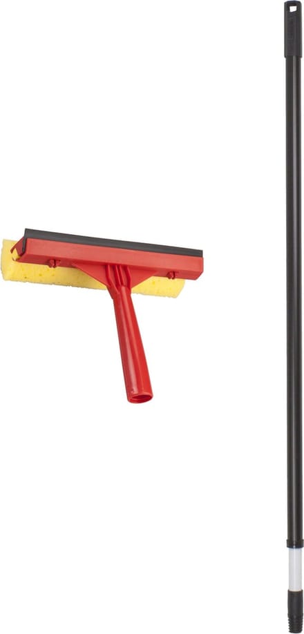 Raamwisser met telescoopsteel - raamtrekker - 150 cm - kunststof