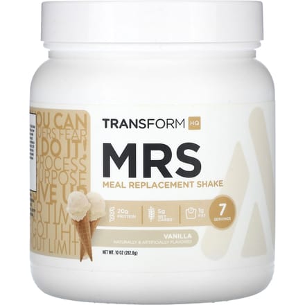 TransformHQ, MRS, Maaltijdvervangende Shake, Vanille, 10 oz (282,8 g)