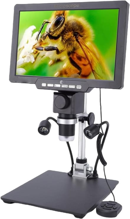 Digitale Microscoop - Vergrootglas Camera - Gedetailleerd Onderzoek - 10.1 Inch HD Scherm - 2000X Vergroting