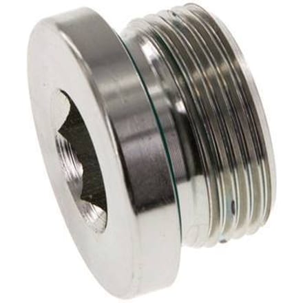 Plug M33 X 2 Staal FKM met binnenzeskant 400 bar (5620.0psi)