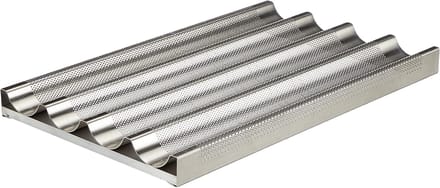 Professionele Aluminium Bakvorm Rechthoekig - 53x32.5x6 cm - Hoge Kwaliteit