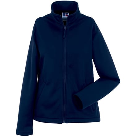 Russell Dames/Dames Slim Soft Shell Jasje (Franse marine)