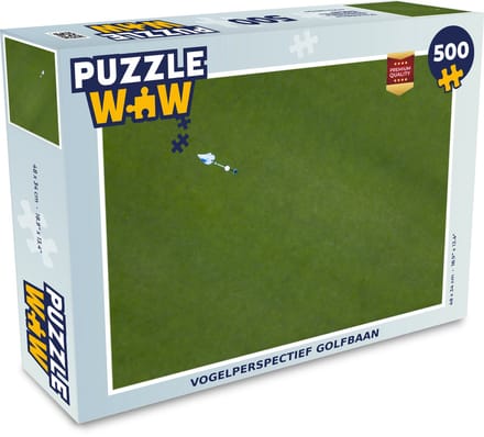 Puzzel golfbaan - Legpuzzel - Puzzel 500 stukjes