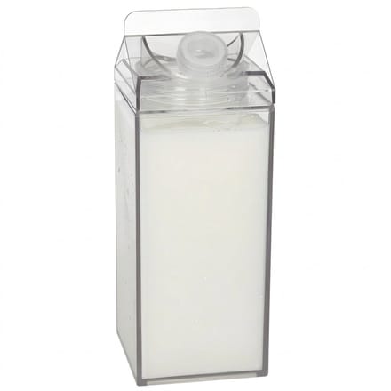 Gerimport Koelkast organizer - sap / melk kan - met dispenser deksel - 1,1 liter - kunststof