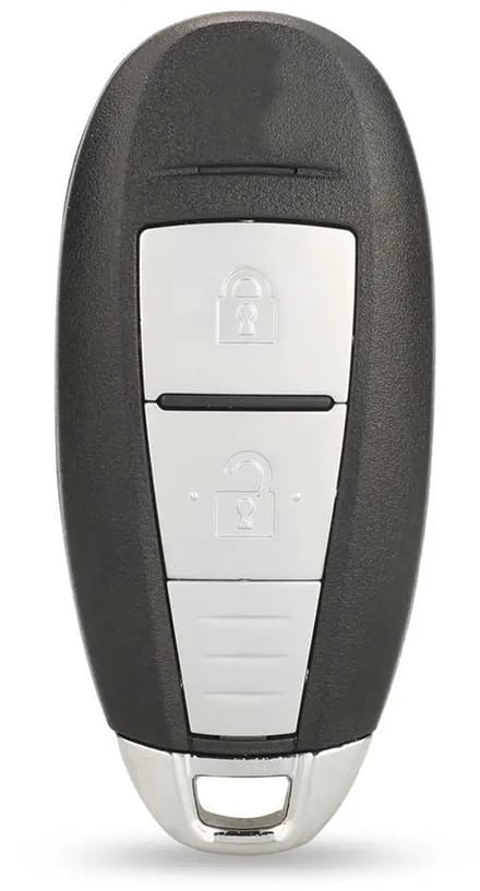 XEOD Autosleutelbehuizing - sleutelbehuizing auto - sleutel - Autosleutel / Geschikt voor Suzuki Swift, Vitara & SX4 2 knops smartkey