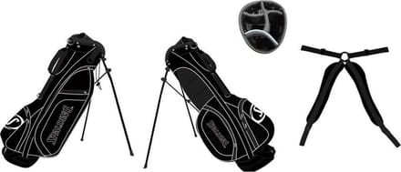 Spalding 7-inch Standbag Zwart Wit