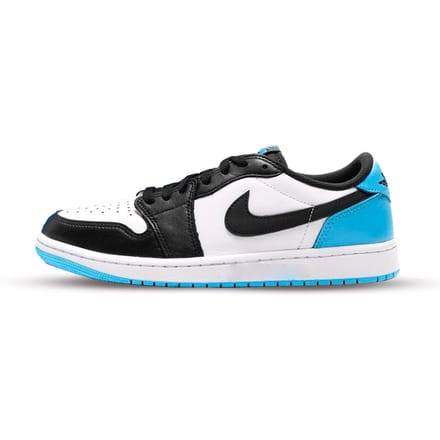 Jordan 1 Retro Low OG Black Dark Powder Blue