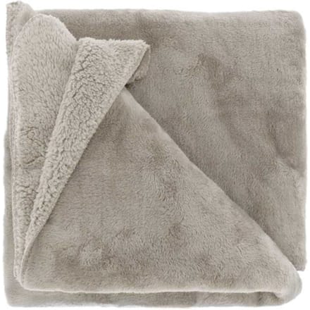 Unique Living | Plaid Torvah 150x200cm chateau grey