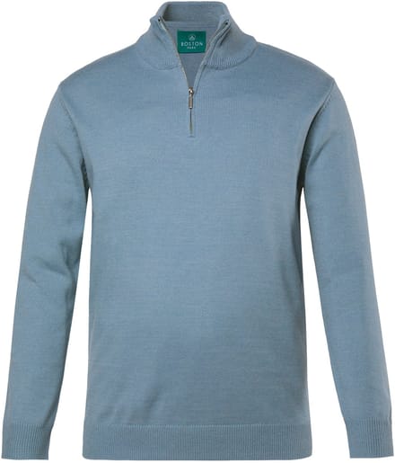 Boston Park - Heren - Troyer breisel - Duifblauw - Maat 52+