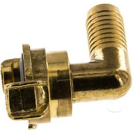 19 mm (3/4'') Slangpilaar Messing GEKA Tuinslangkoppeling Draaibaar Haakse Bocht