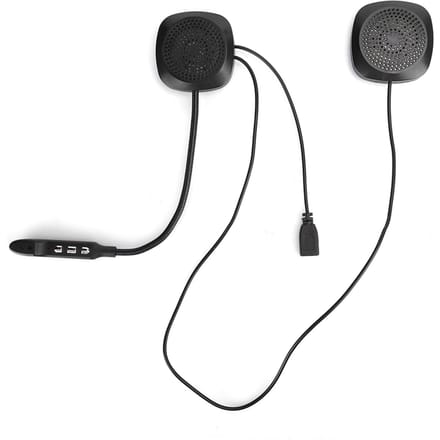 Bluetooth 5.0 Motorhelm Headset Stereo Handsfree Bellen Koptelefoon met Microfoon black