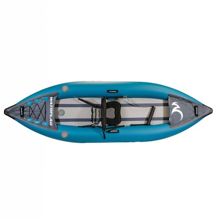 Watrflag Opblaasbare dropstitch Solo Touring Kayak 320 SET - 1 persoons 320 cm