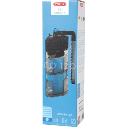 Binnenfilter - Zolux - Classic - Voor aquaria van 40 tot 80 L - Capaciteit 410 L/u - 5W