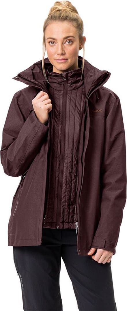Vaude Skomer 3in1 Ii Jas Bruin 42 Vrouw