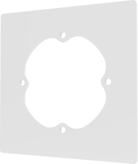Kos Design - opvulraam enkel Stopcontact - Wit - Opvulramen - Opvulraampje