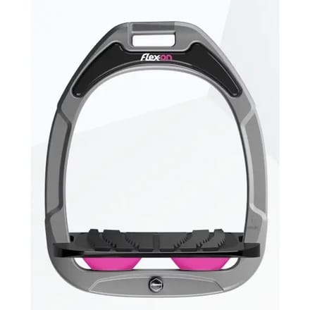 Verstelbare Grip Aluminium/Zwart/Roze Flex-On Green Composite