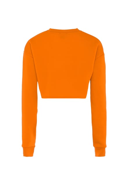 Mymo Sweatshirt Dames oranje