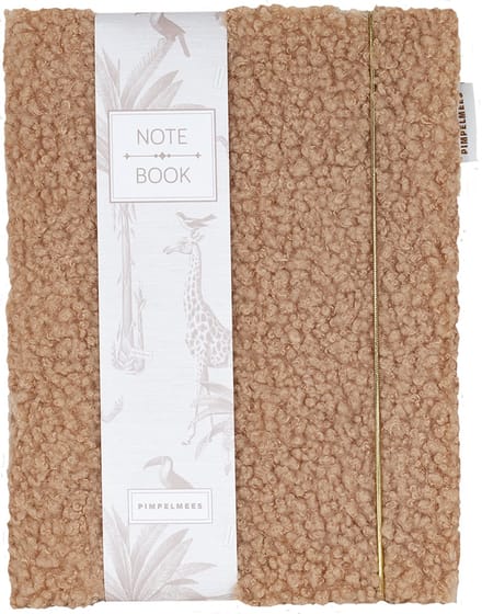 Pimpelmees notebook Mono Teddy Warm Nude