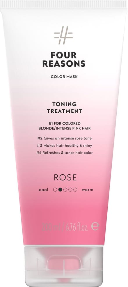 Four Reasons - Color Mask Toning Treatment Rose - 200ml
