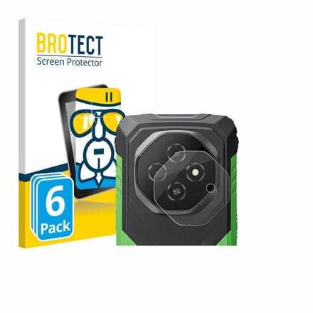 Screenprotector 6 Stuks voor Blackview Fort 1 (ALLEEN Camera Lens) Beschermglas transparant