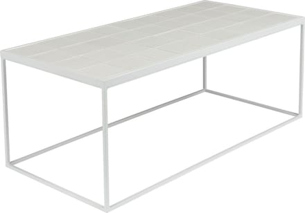 Zuiver Glazed Salontafel 93x42,5 cm Wit