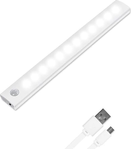 LED onderkast verlichting - USB oplaadbaar - PIR sensor - 50cm