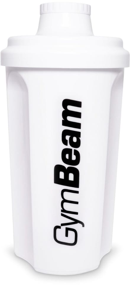 GymBeam Witte Shaker 700 ml