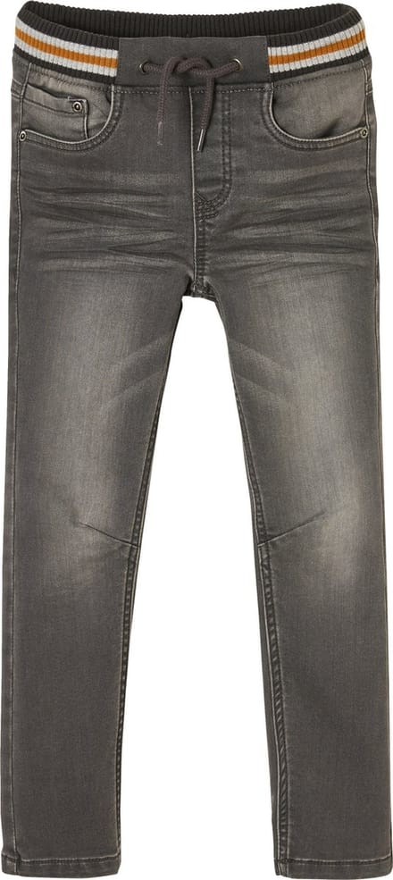Vertbaudet Rechte fleecebroek jongens denim look