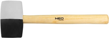 Neo Serie - Rubberen Hamer - 63 mm - 680 g - Zwart-Witte Gummi