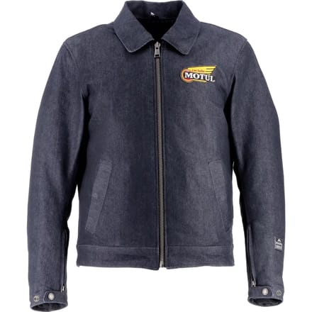 Versterkt katoenen canvas motorjack Helstons Mecanic (Motul)