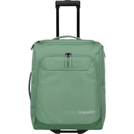 Travelite Kick Off Wheeled Duffle S 55 cm - Sage – Reistas op wielen – Van polyester – Reistassen, reistassen met wielen en tassen