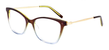 Dkny DK7010 Crystal moss/blue gradient 53/17/135 WOMAN Brilmonturen