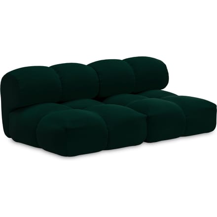 Objekte unserer Tage zander Sofa Design 02 (2,5 -zit) - Vidar 1062 Dennengroen