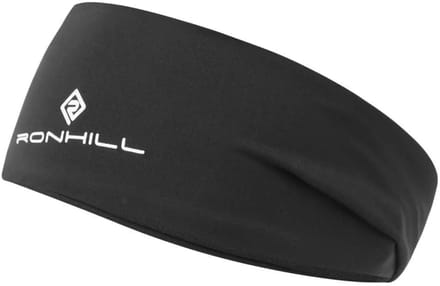 Ronhill Reversible Hoofdband Zwart S-M Man,Vrouw