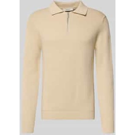 Regular fit gebreide pullover van biologisch katoen, model 'DANE'
