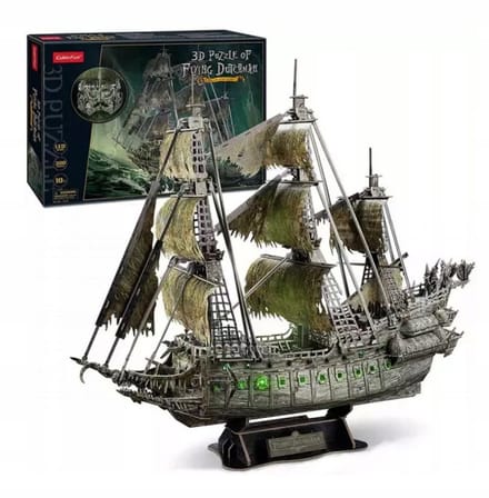 3D-puzzel Vliegende Hollander met LED - 360 stukjes