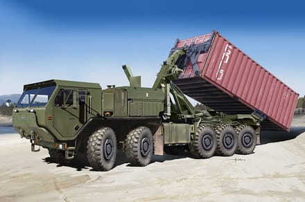 Trumpeter LVSR MKR18 Cargo - Militaire vrachtwagen modelbouw 1:35 - 63550