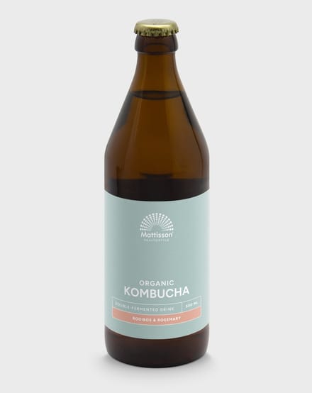 Mattisson - Biologische Kombucha - Rooibos & Rozemarijn - 500 ml