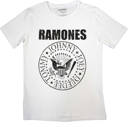 Ramones - Presidential Seal Dames T-shirt - S - Wit