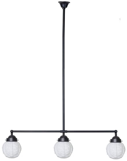 Moonlight T-lamp 3 lichts Guimard Flower - Art Deco Trade