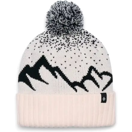 Black Diamond Tom Pom Muts Wit