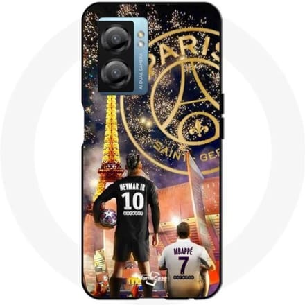 Oppo A77 5G hoesje neymar mbappe kerst