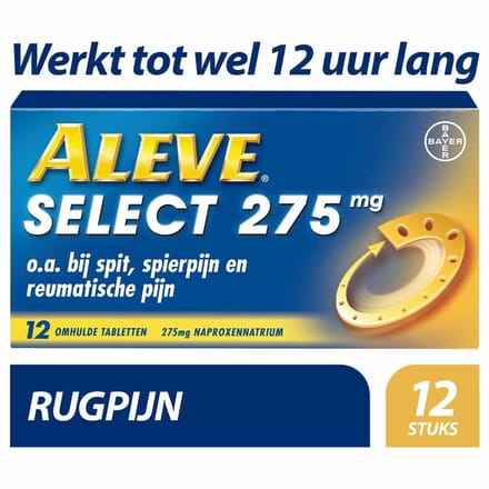 Aleve Select 275 - 2 x 12 tabletten - Voordeelverpakking