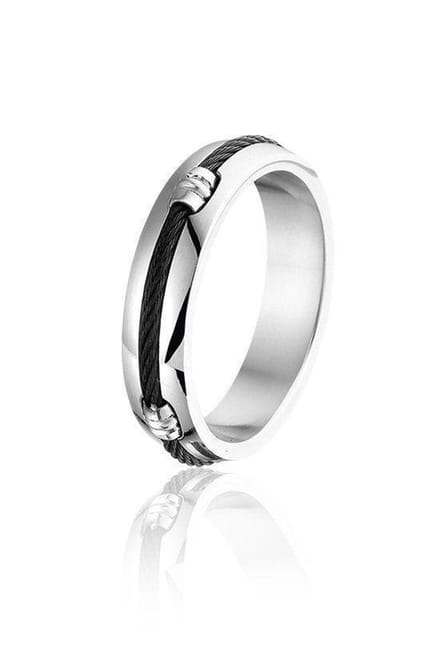 Montebello Ring Stefano - 316L Staal - 6mm - Maat 63-20mm