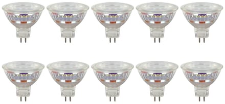 SPL GU5.3 LED Lamp 2.7W - Warm Wit - 350lm - Led Spot MR16 - 10 Stuks