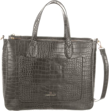 Bodenschatz Handtas Laptoptas met laptopvak Business Bag Grey Grijs