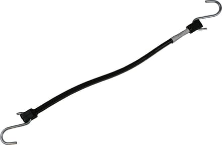 Benson Elastische spanrubber met S-haak - 38 cm - Flexibel en duurzaam - Per stuk