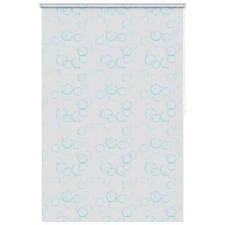 vidaXL - Rolgordijn - voor - douche - 160x240 - cm - bubbel